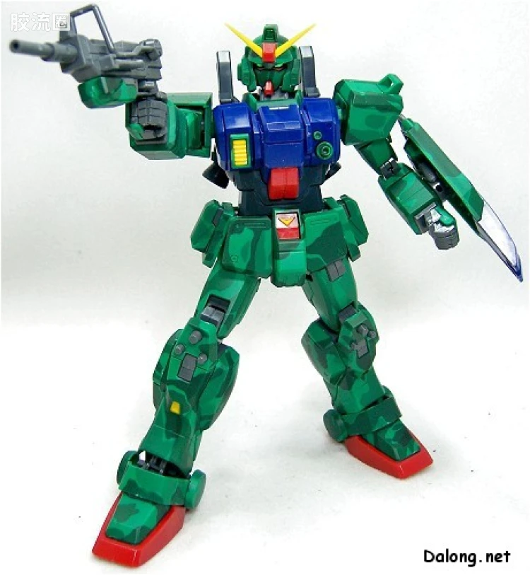 MG 限量版RX-79[G]特别涂装版 战型高达 丛林涂装A - 图片