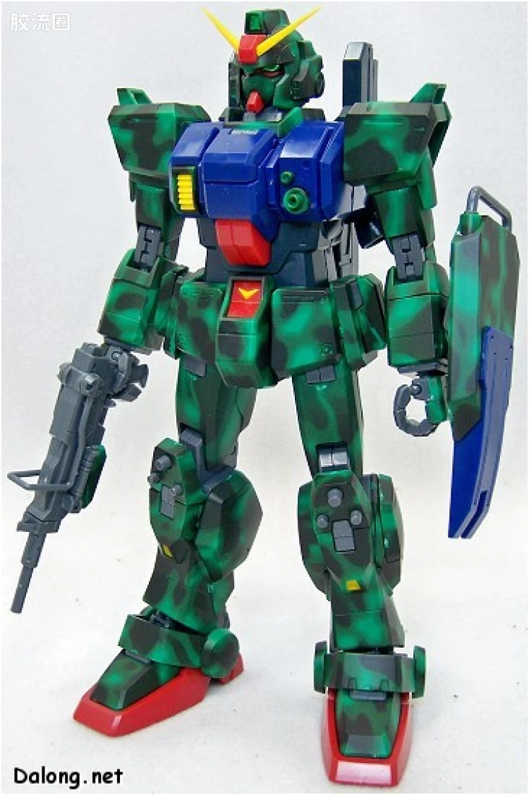 MG 限量版RX-79[G]特别涂装版 陆战型高达 丛林涂装B - 图片