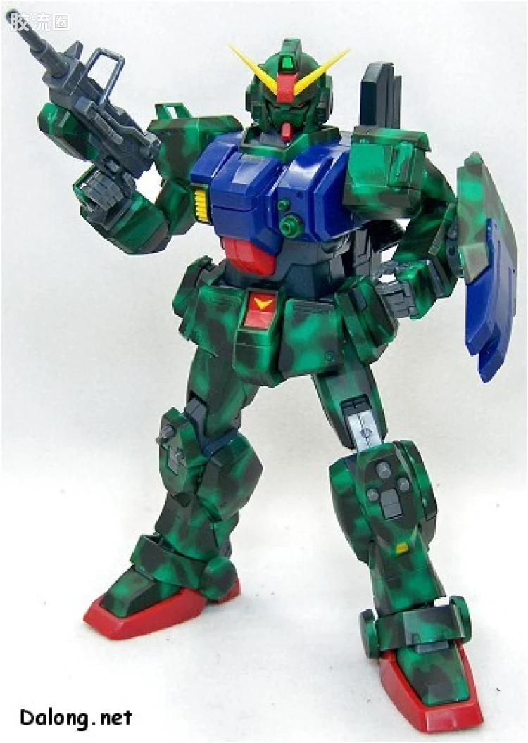 MG 限量版RX-79[G]特别涂装版 陆战型高达 丛林涂装B - 图片