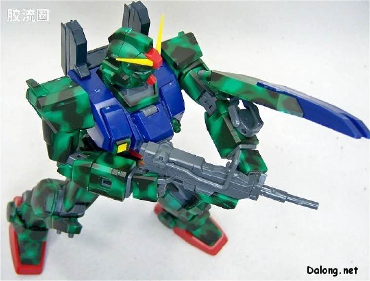 MG 限量版RX-79[G]特别涂装版 陆战型高达 丛林涂装B - 图片