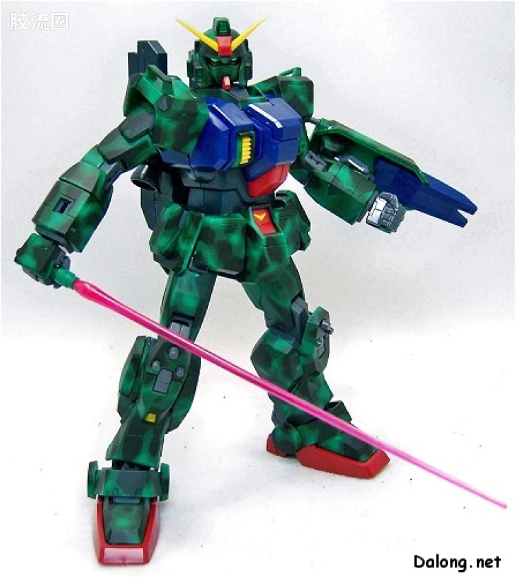 MG 限量版RX-79[G]特别涂装版 陆战型高达 丛林涂装B - 图片