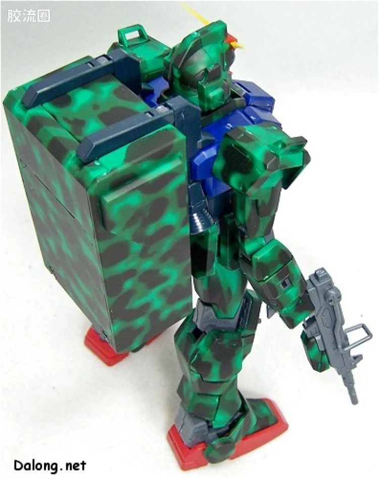 MG 限量版RX-79[G]特别涂装版 陆战型高达 丛林涂装B - 图片