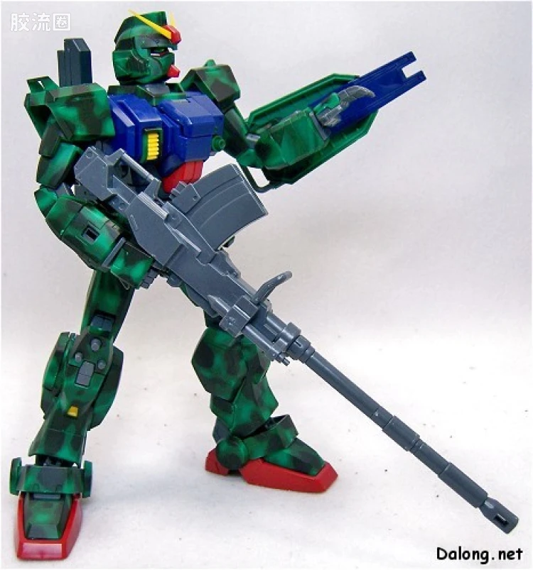 MG 限量版RX-79[G]特别涂装版 陆战型高达 丛林涂装B - 图片