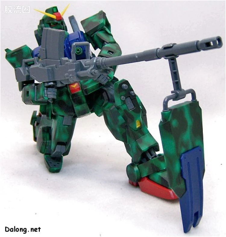 MG 限量版RX-79[G]特别涂装版 陆战型高达 丛林涂装B - 图片