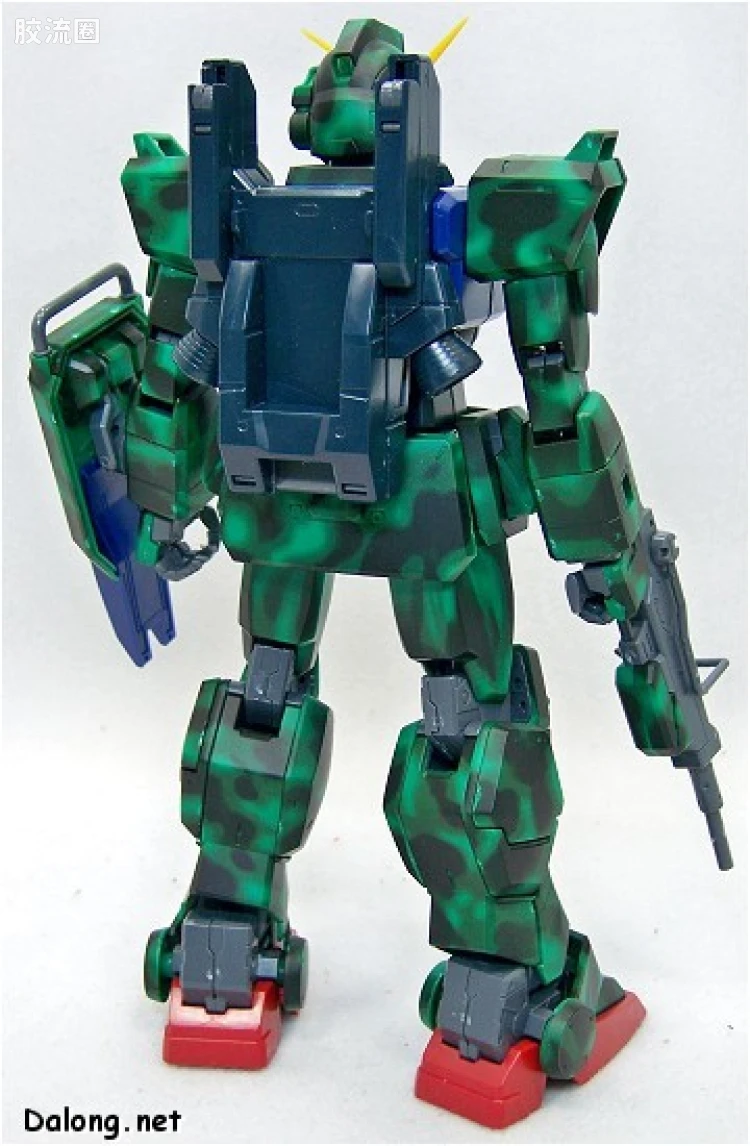 MG 限量版RX-79[G]特别涂装版 陆战型高达 丛林涂装B - 图片