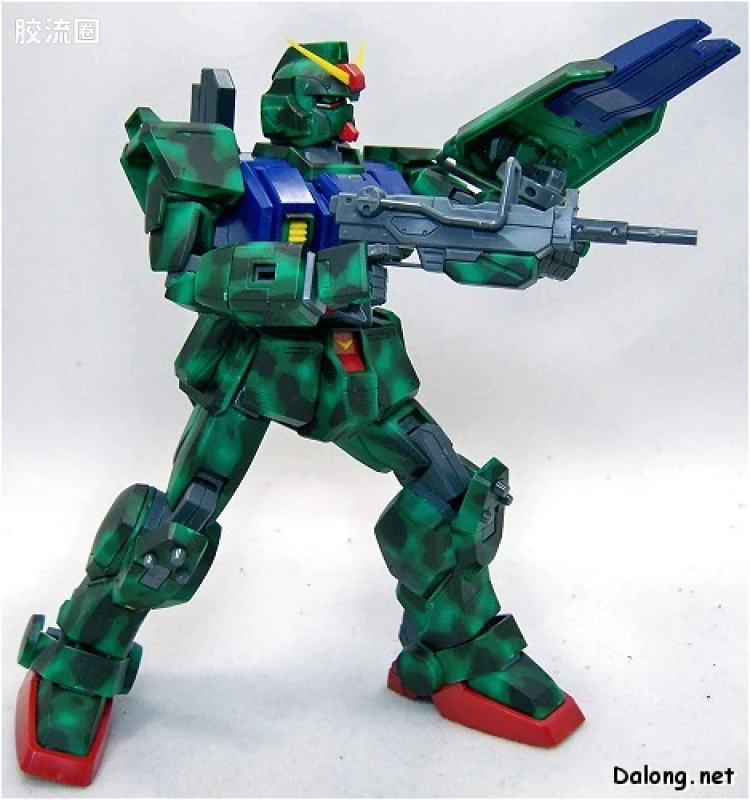 MG 限量版RX-79[G]特别涂装版 陆战型高达 丛林涂装B - 图片