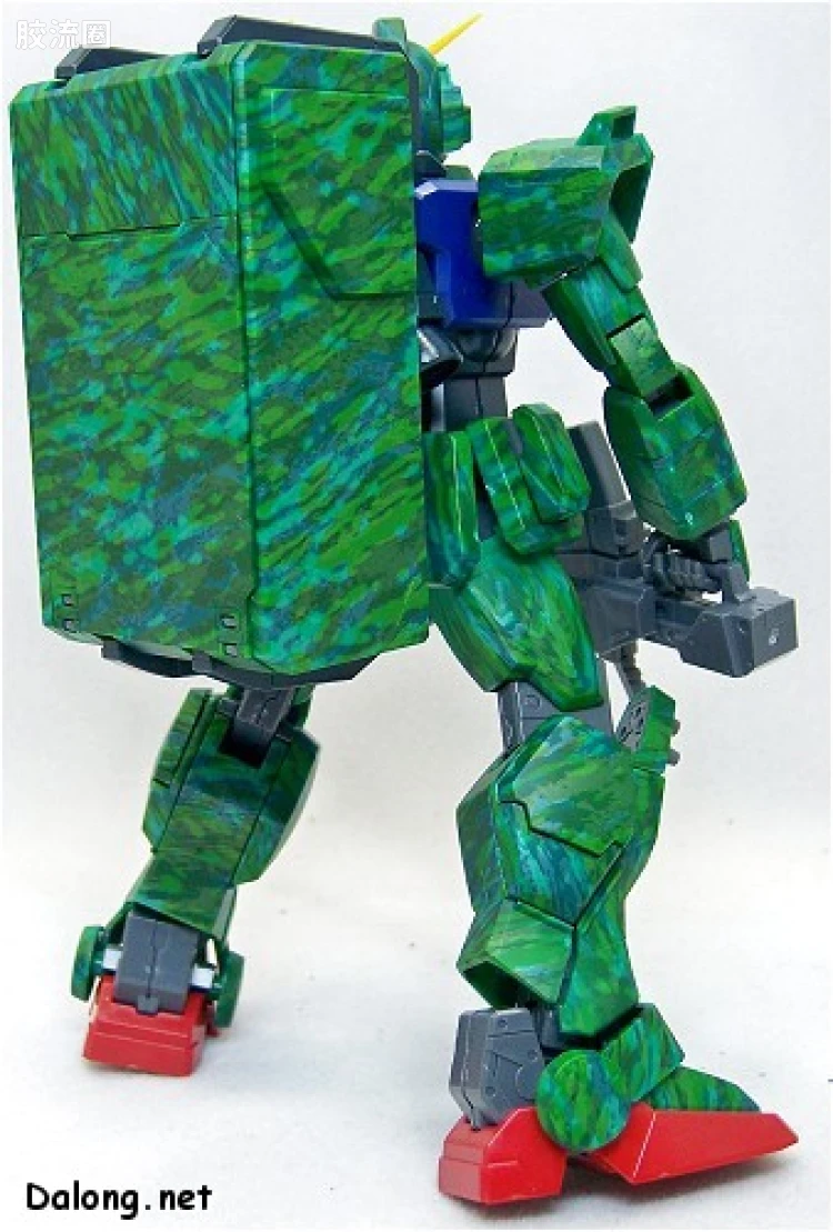 MG 限量版RX-79[G]特别涂装版 陆战型高达 丛林涂装C - 图片