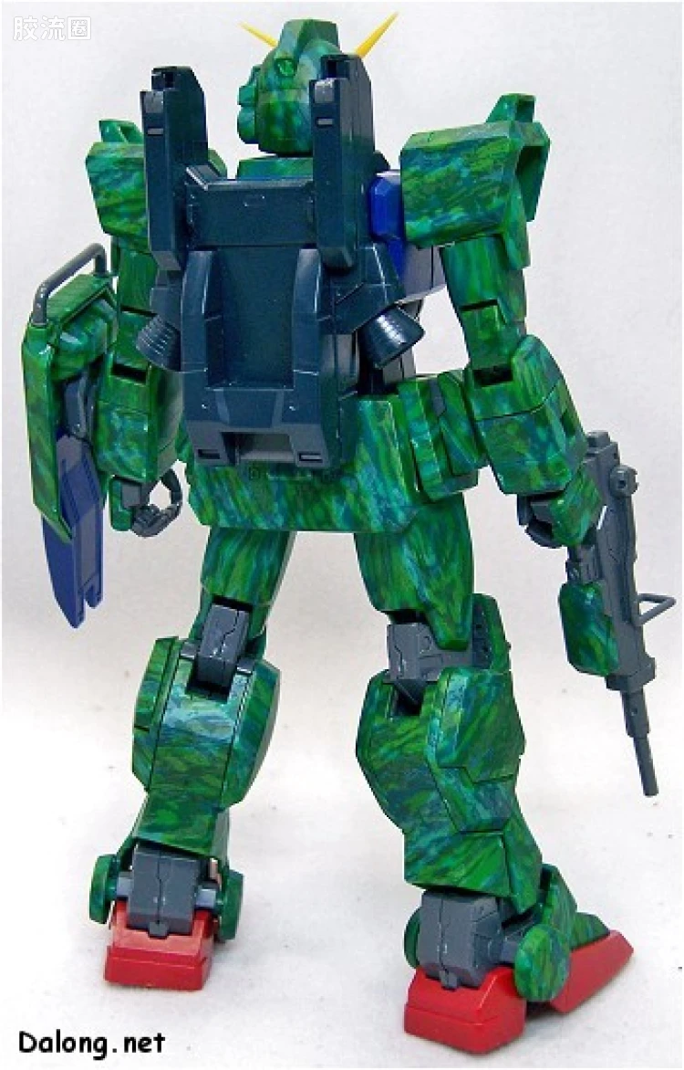 MG 限量版RX-79[G]特别涂装版 陆战型高达 丛林涂装C - 图片