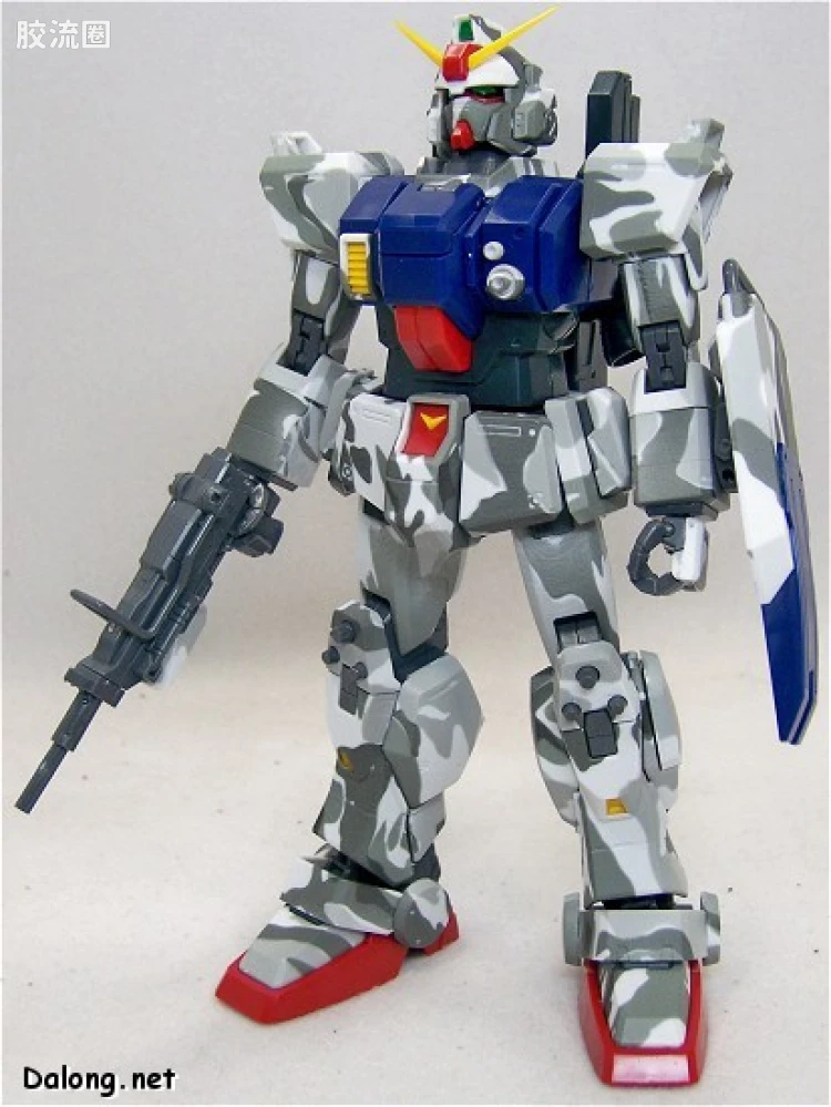 MG 限量版RX-79[G]特别涂装版 陆战型高达 极地涂装A - 图片