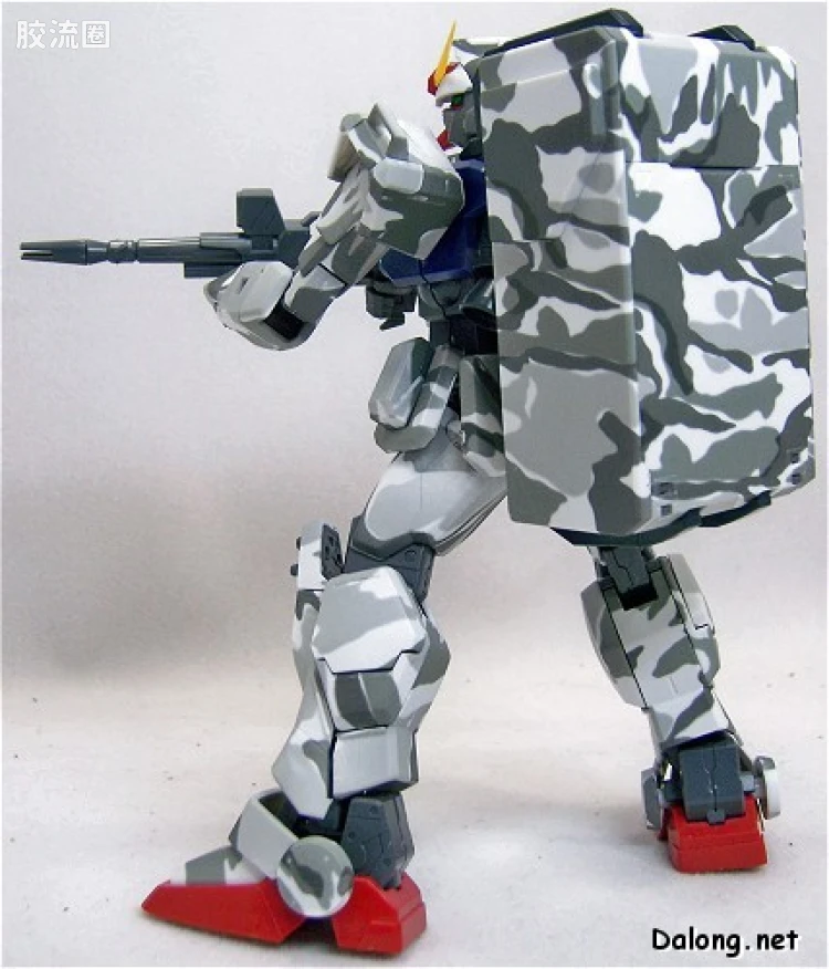 MG 限量版RX-79[G]特别涂装版 陆战型高达 极地涂装A - 图片