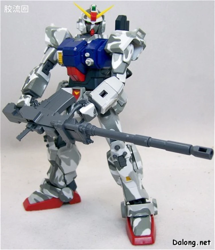 MG 限量版RX-79[G]特别涂装版 陆战型高达 极地涂装A - 图片