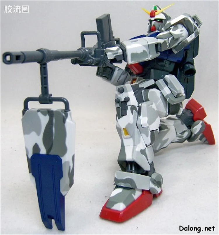 MG 限量版RX-79[G]特别涂装版 陆战型高达 极地涂装A - 图片