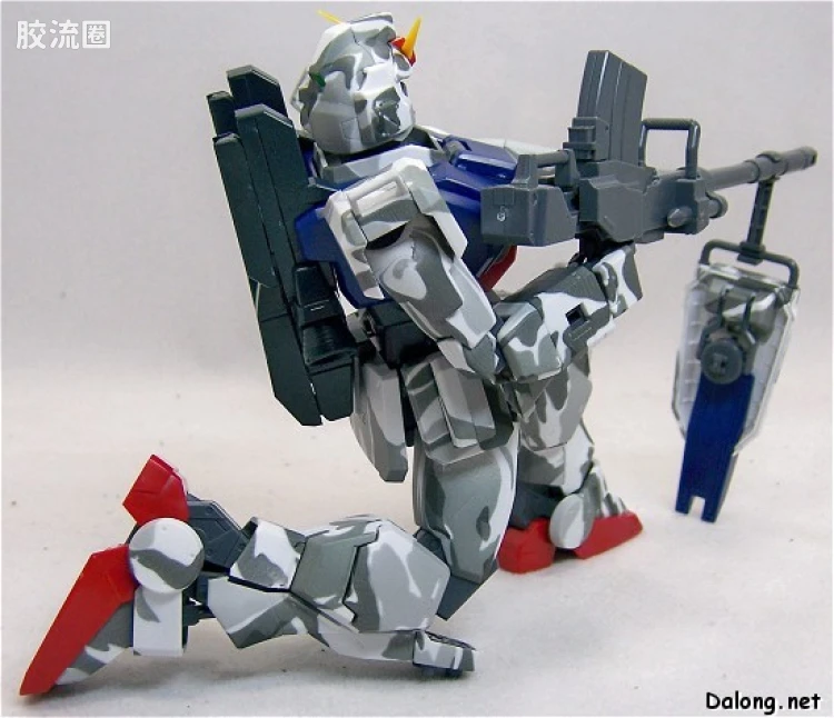 MG 限量版RX-79[G]特别涂装版 陆战型高达 极地涂装A - 图片