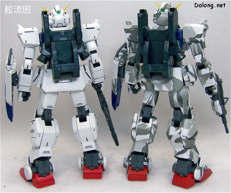 MG 限量版RX-79[G]特别涂装版 陆战型高达 极地涂装A - 图片