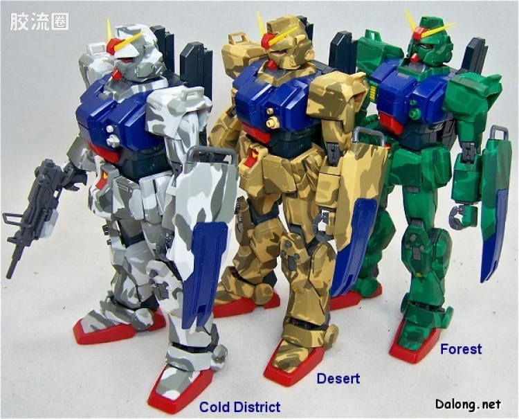 MG 限量版RX-79[G]特别涂装版 陆战型高达 极地涂装A - 图片
