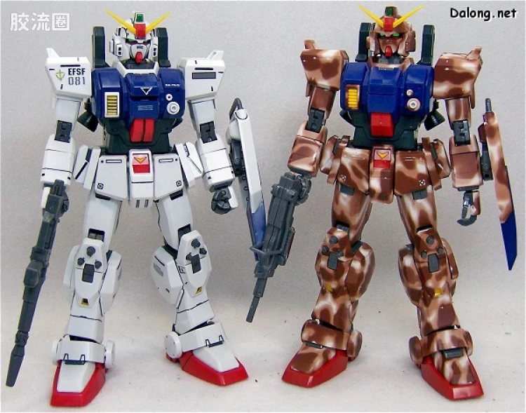 MG 限量版RX-79[G]特别涂装版 陆战型高达 极地涂装B - 图片