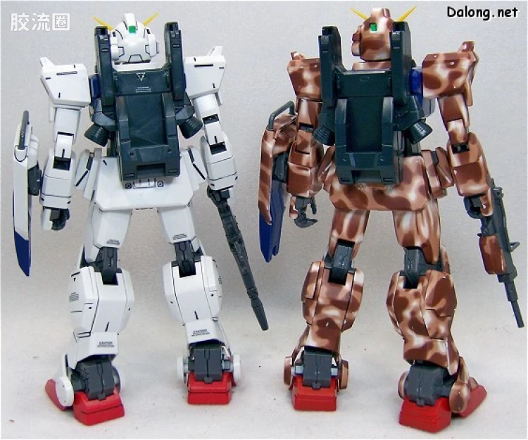 MG 限量版RX-79[G]特别涂装版 陆战型高达 极地涂装B - 图片
