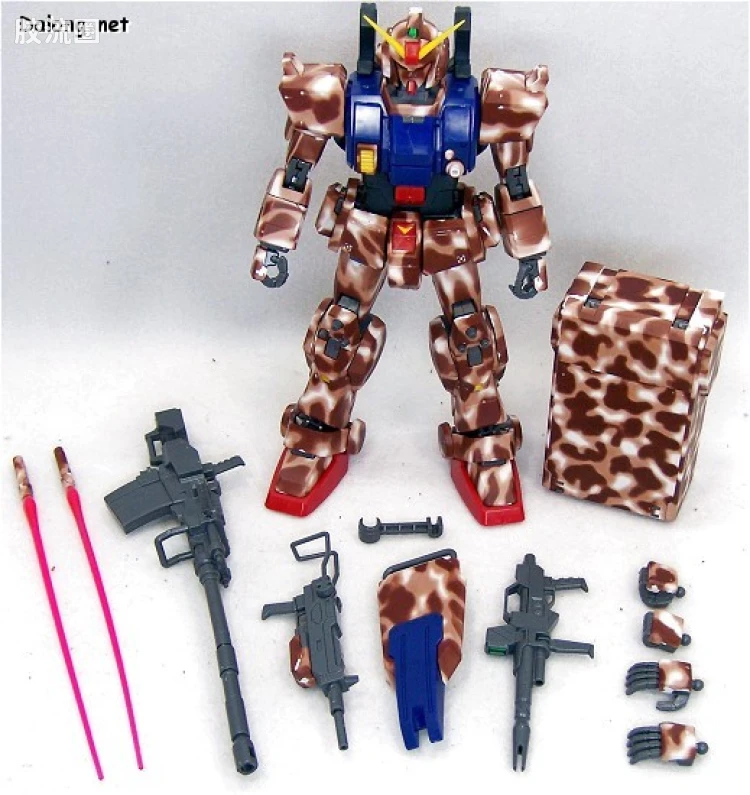 MG 限量版RX-79[G]特别涂装版 陆战型高达 极地涂装B - 图片