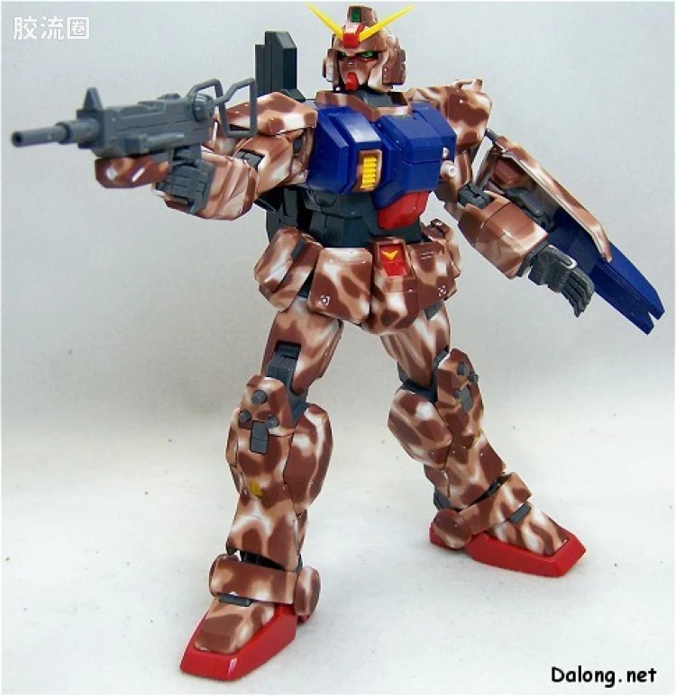 MG 限量版RX-79[G]特别涂装版 陆战型高达 极地涂装B - 图片