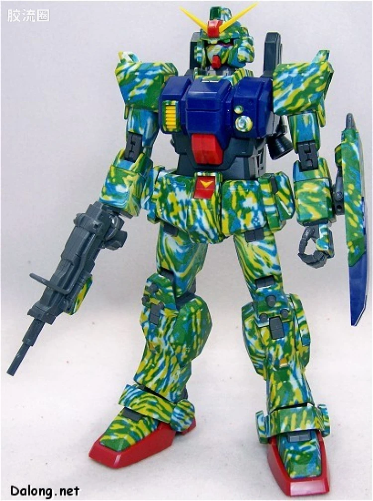 MG 限量版RX-79[G]特别涂装版 陆战型高达 极地涂装C - 图片