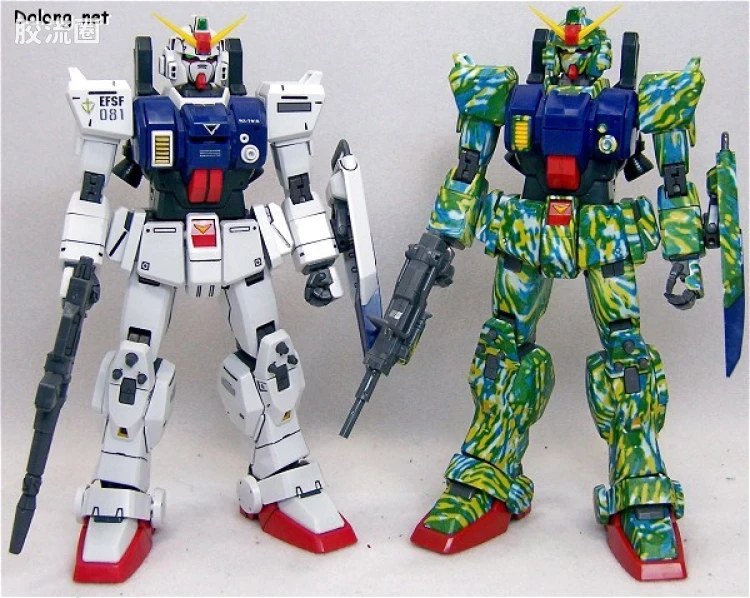 MG 限量版RX-79[G]特别涂装版 陆战型高达 极地涂装C - 图片