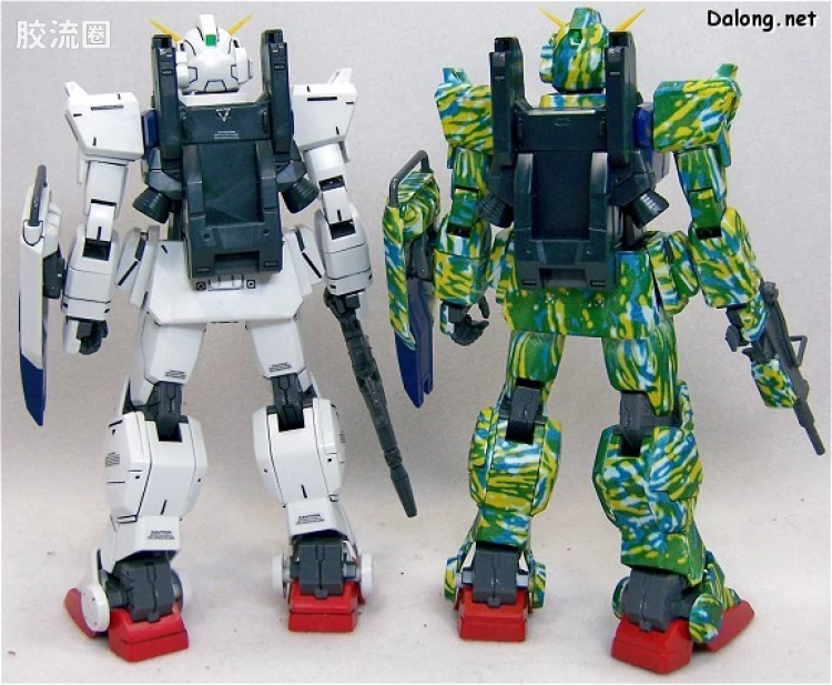 MG 限量版RX-79[G]特别涂装版 陆战型高达 极地涂装C - 图片