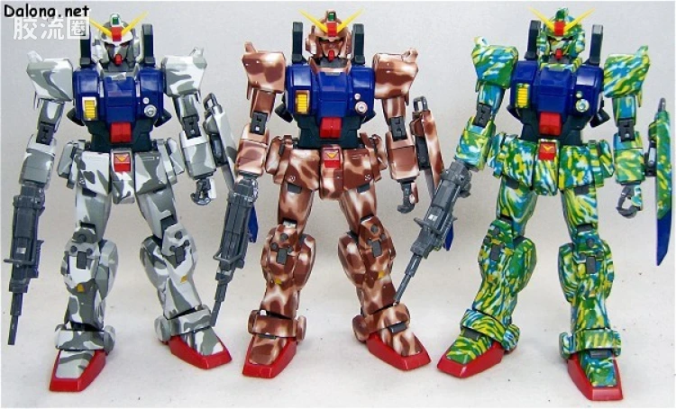 MG 限量版RX-79[G]特别涂装版 陆战型高达 极地涂装C - 图片