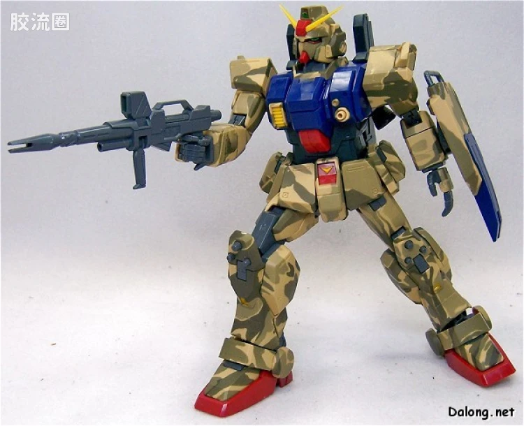 MG 限量版RX-79[G]特别涂装版 陆战型高达 沙漠涂装A - 图片
