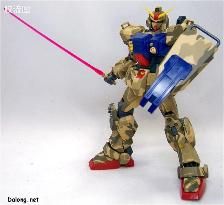 MG 限量版RX-79[G]特别涂装版 陆战型高达 沙漠涂装A - 图片