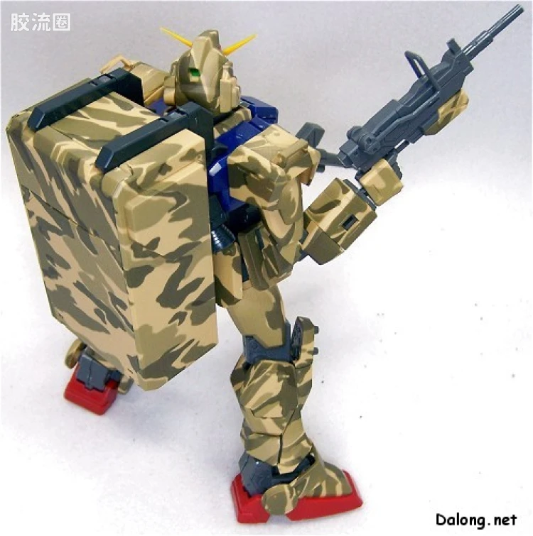 MG 限量版RX-79[G]特别涂装版 陆战型高达 沙漠涂装A - 图片