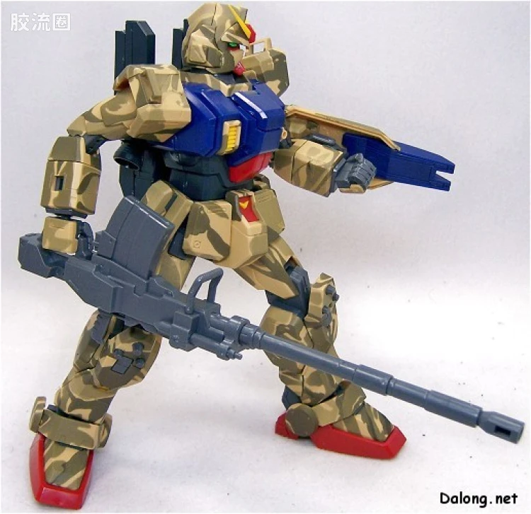 MG 限量版RX-79[G]特别涂装版 陆战型高达 沙漠涂装A - 图片