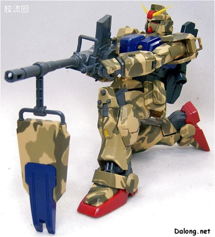 MG 限量版RX-79[G]特别涂装版 陆战型高达 沙漠涂装A - 图片