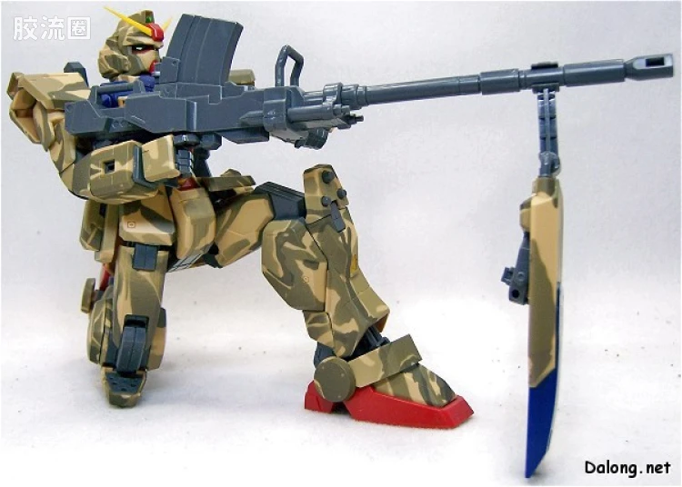 MG 限量版RX-79[G]特别涂装版 陆战型高达 沙漠涂装A - 图片