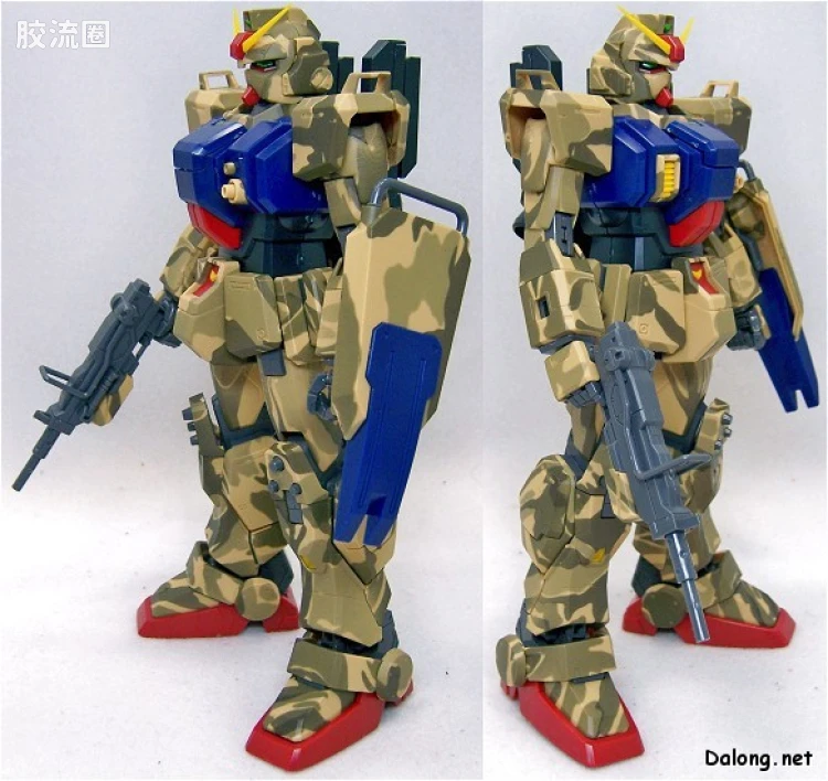 MG 限量版RX-79[G]特别涂装版 陆战型高达 沙漠涂装A - 图片