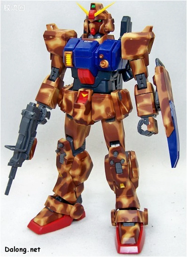MG 限量版RX-79[G]特别涂装版 陆战型高达 沙漠涂装B - 图片