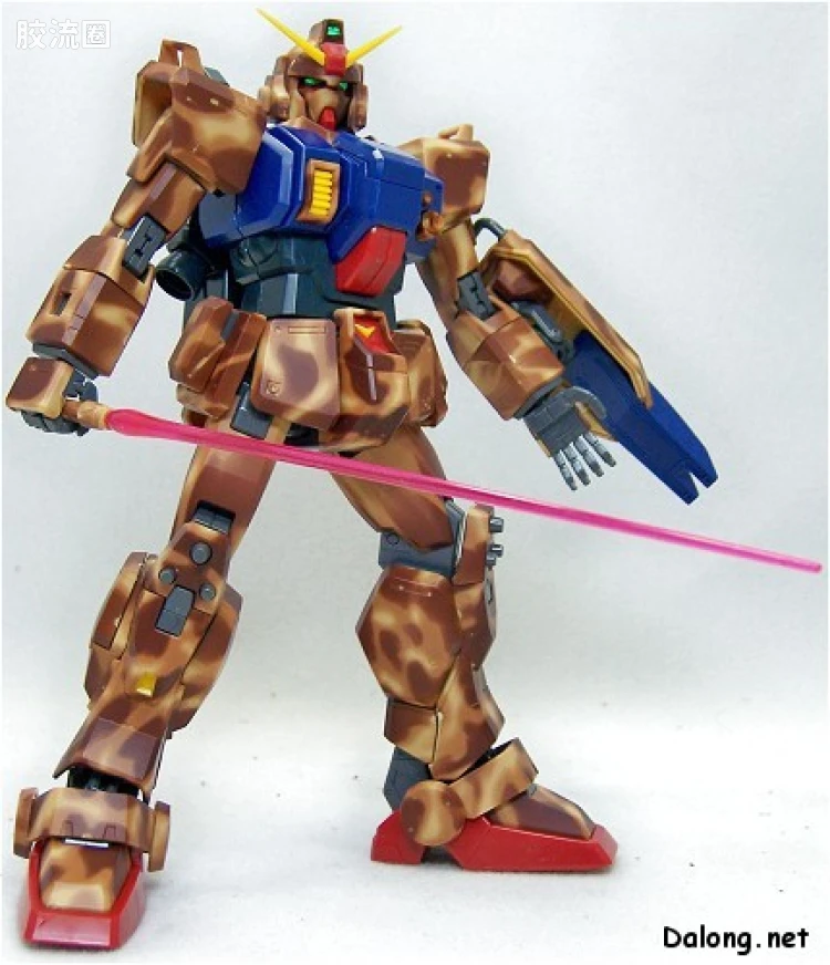 MG 限量版RX-79[G]特别涂装版 陆战型高达 沙漠涂装B - 图片