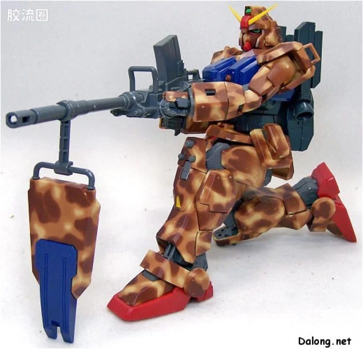 MG 限量版RX-79[G]特别涂装版 陆战型高达 沙漠涂装B - 图片