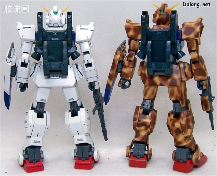 MG 限量版RX-79[G]特别涂装版 陆战型高达 沙漠涂装B - 图片