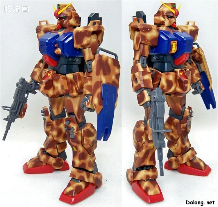 MG 限量版RX-79[G]特别涂装版 陆战型高达 沙漠涂装B - 图片