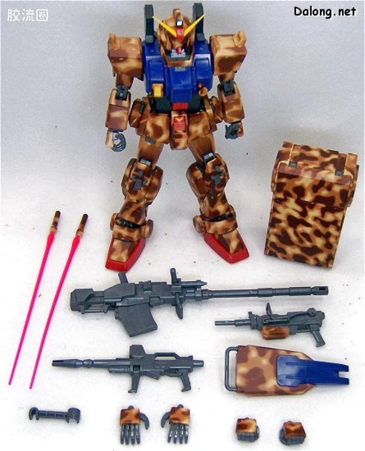 MG 限量版RX-79[G]特别涂装版 陆战型高达 沙漠涂装B - 图片