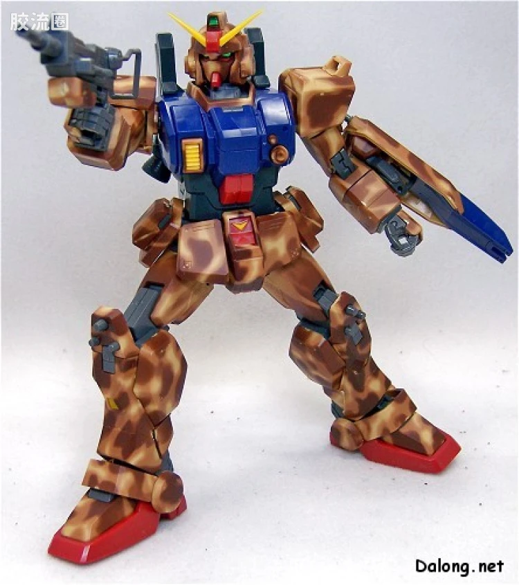MG 限量版RX-79[G]特别涂装版 陆战型高达 沙漠涂装B - 图片