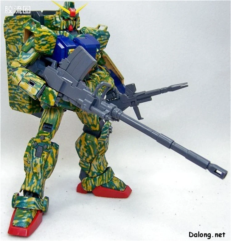MG 限量版RX-79[G]特别涂装版 陆战型高达 沙漠涂装C - 图片