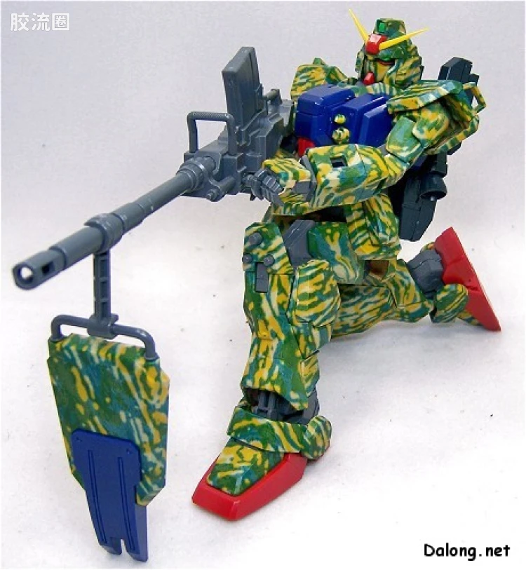 MG 限量版RX-79[G]特别涂装版 陆战型高达 沙漠涂装C - 图片