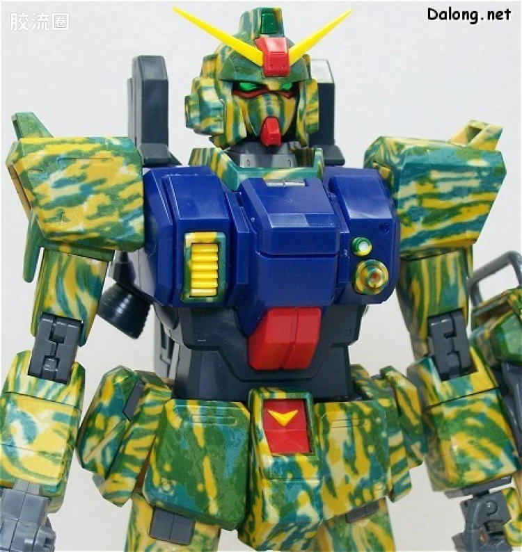 MG 限量版RX-79[G]特别涂装版 陆战型高达 沙漠涂装C - 图片