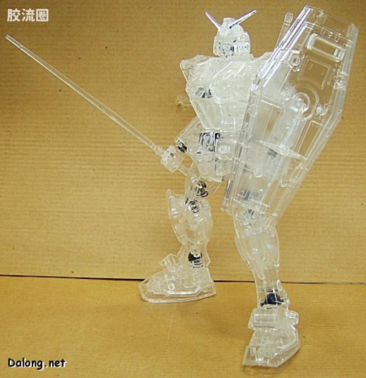 MG 竞赛奖品版 RX-78-2 高达 全透明版 - 图片