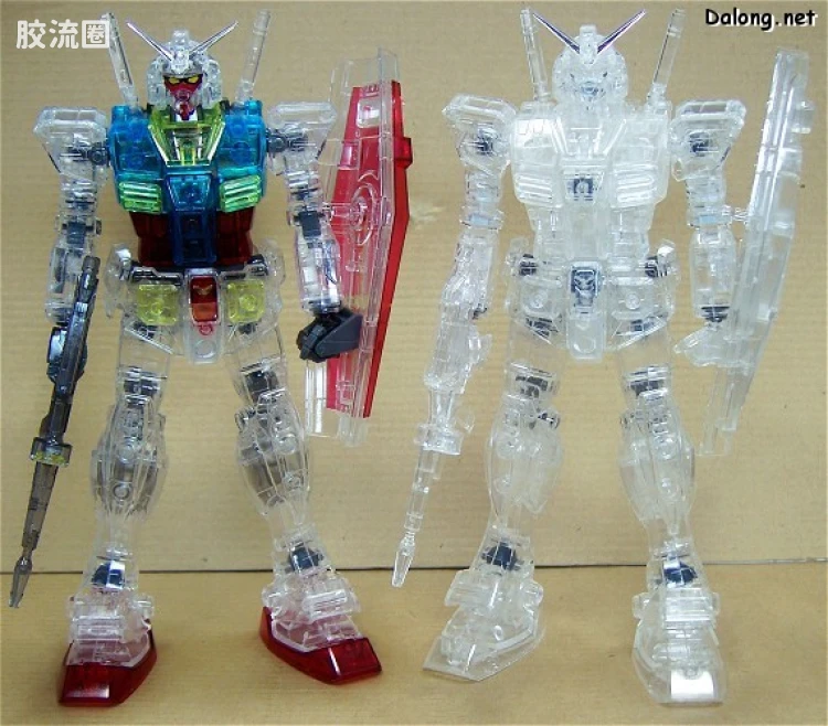MG 竞赛奖品版 RX-78-2 高达 全透明版 - 图片
