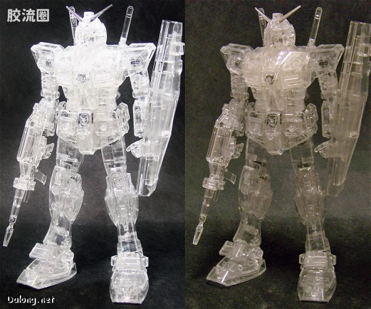 MG 竞赛奖品版 RX-78-2 高达 全透明版 - 图片