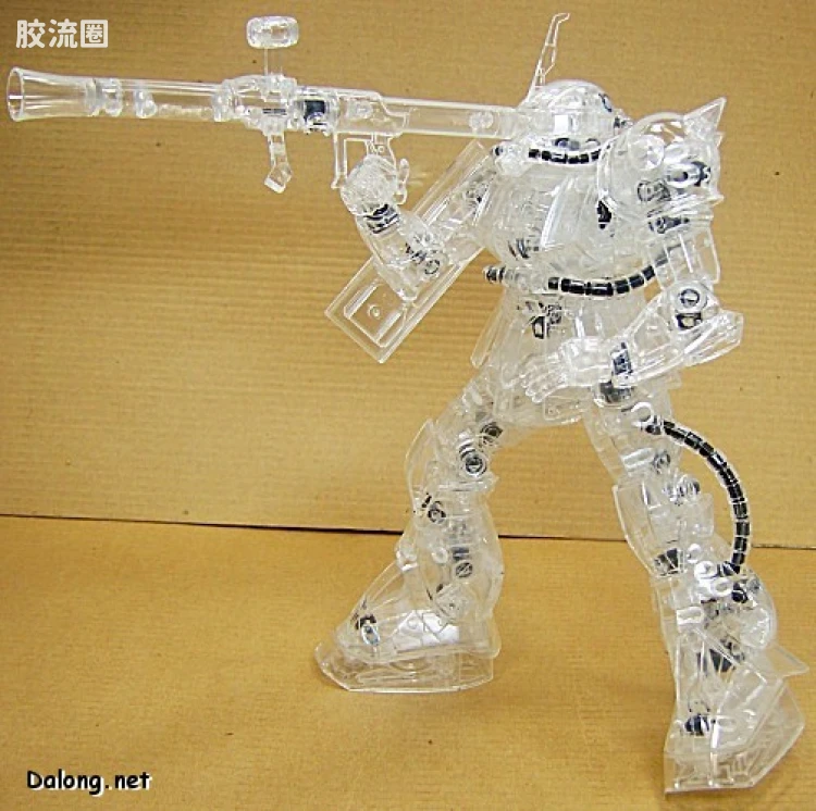 MG 竞赛奖品版 指挥官用型扎古Ⅱ 全透明版 - 图片