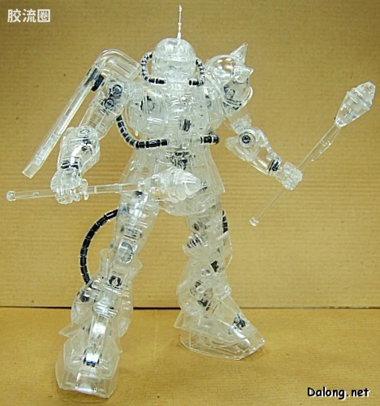 MG 竞赛奖品版 指挥官用型扎古Ⅱ 全透明版 - 图片