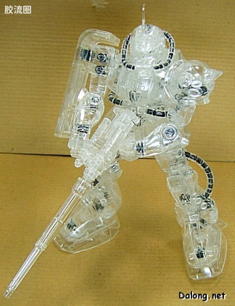 MG 竞赛奖品版 指挥官用型扎古Ⅱ 全透明版 - 图片